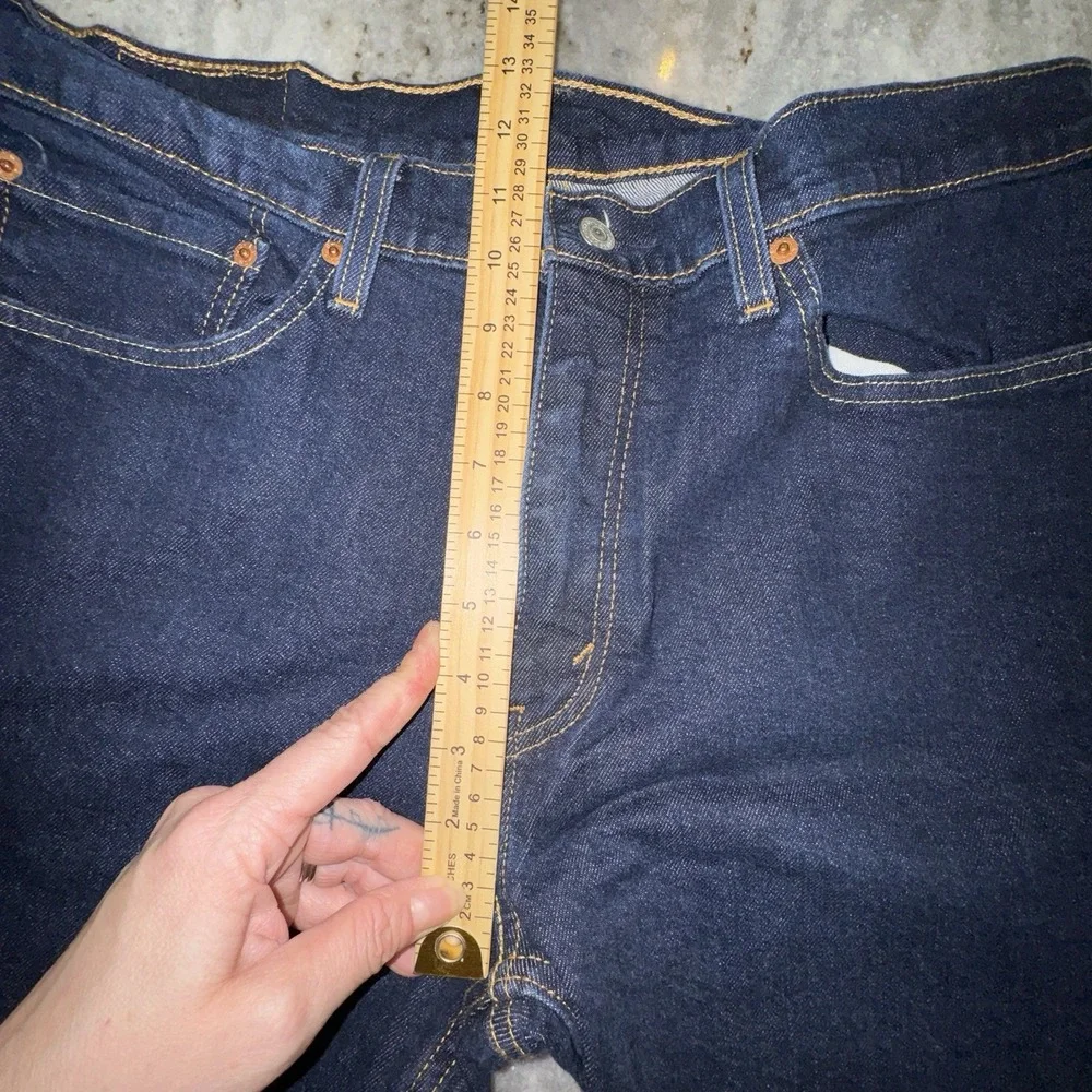 Levi's 505 34x30 Men's Jeans Dark Wash Denim Straight Leg 2019 Work Outdoor
